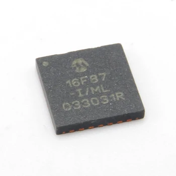 1-50 VNT PIC16F87-I/ML SMD QFN-28 PIC16F87 8-bitų Mikrovaldiklis MCU-mikrovaldiklis Chip visiškai Naujas Originalus Sandėlyje