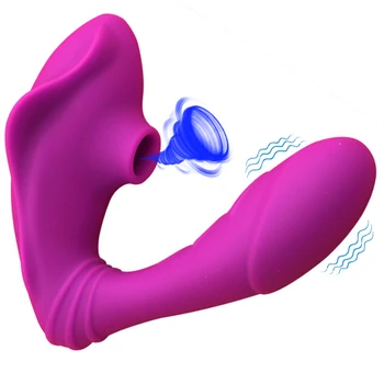 Makšties Čiulpti Vibratorius 10 Greičių Vibracija Gyvis Oralinis Seksas Siurbimo Klitorio Stimuliatorius Erotinis Sekso Žaislas, skirtas Moterų Seksualinės Massager